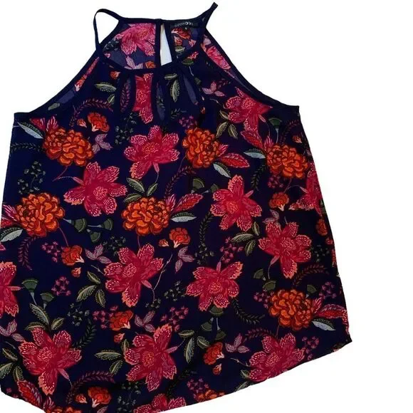 Stitch Fix Papermoon Top  Walita Cut Out Detail‎ Floral Blouse - Small - Picture 4 of 7